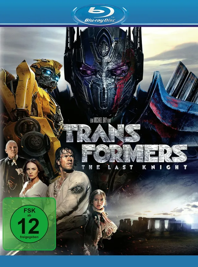 Transformers 5 The Last Knight film DVD con bonus disc