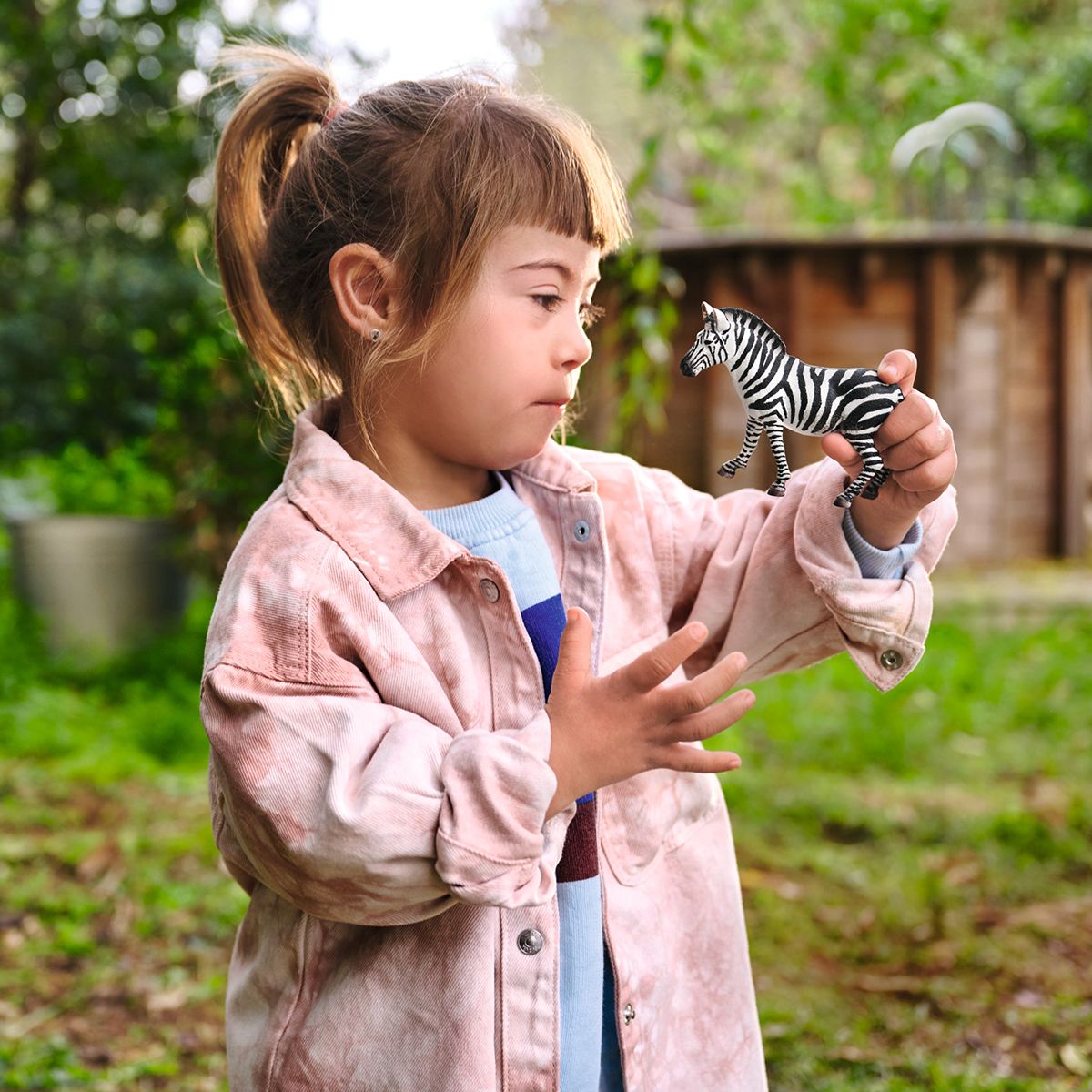 Schleich Wild Life Femmina Zebrata 14810 Zebra Giocattolo
