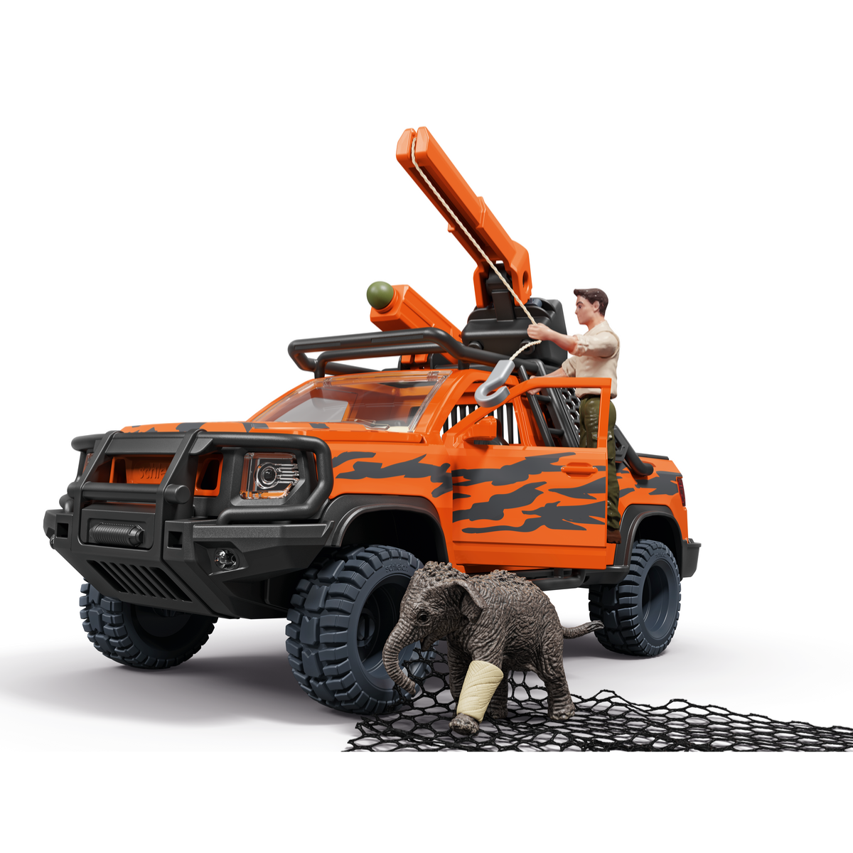 Schleich Wild Life Avventura Giungla 42720 Playset Jeep