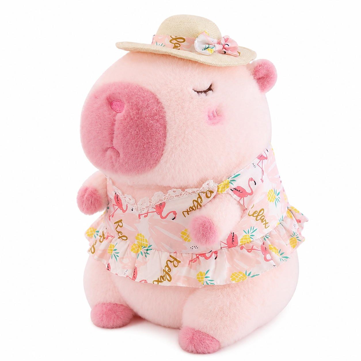 ToyalFriends Capybaras capybara peluche 25cm giallo estate morbido