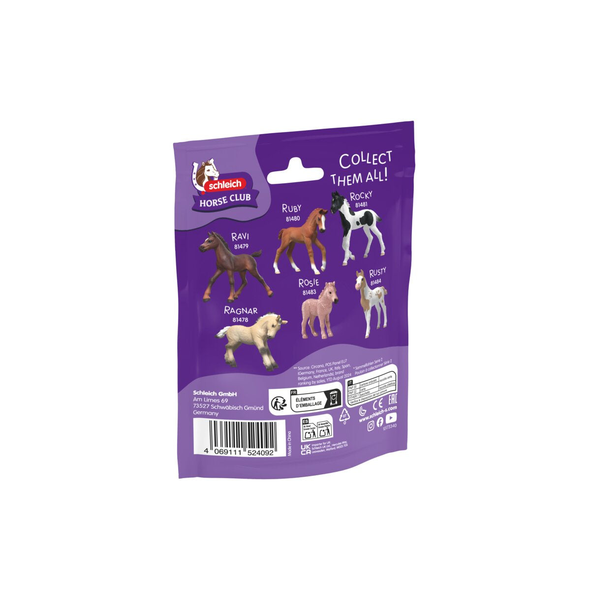 Schleich HORSE CLUB Reina 81482 statuina puledro poster