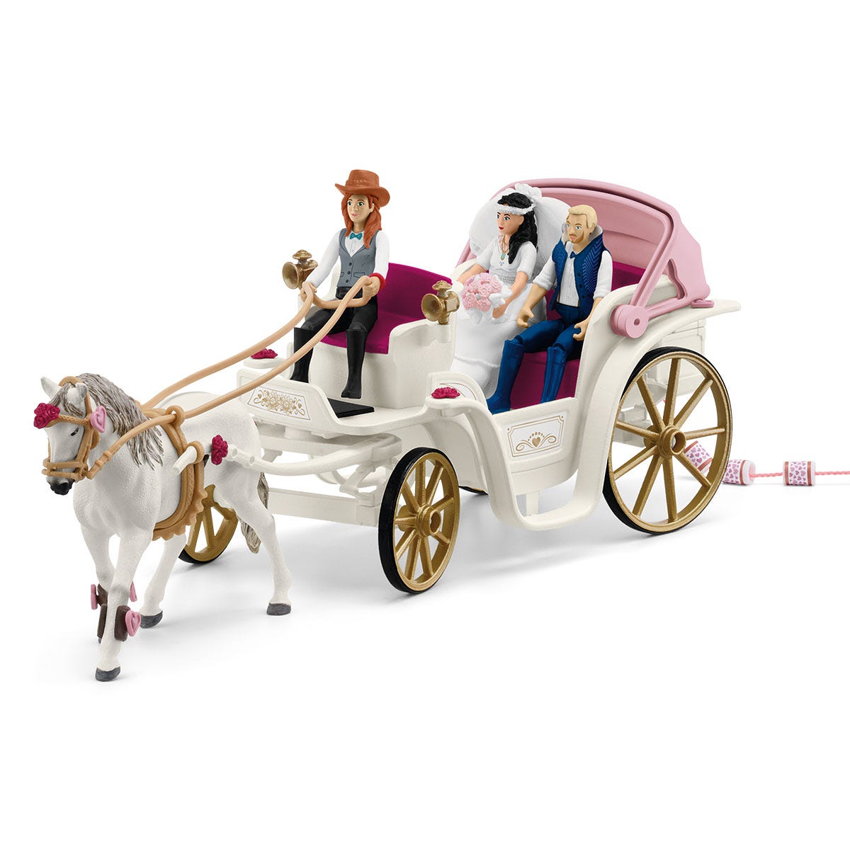 Schleich HORSE CLUB Carrozza Nuziale 42641 playset sposi