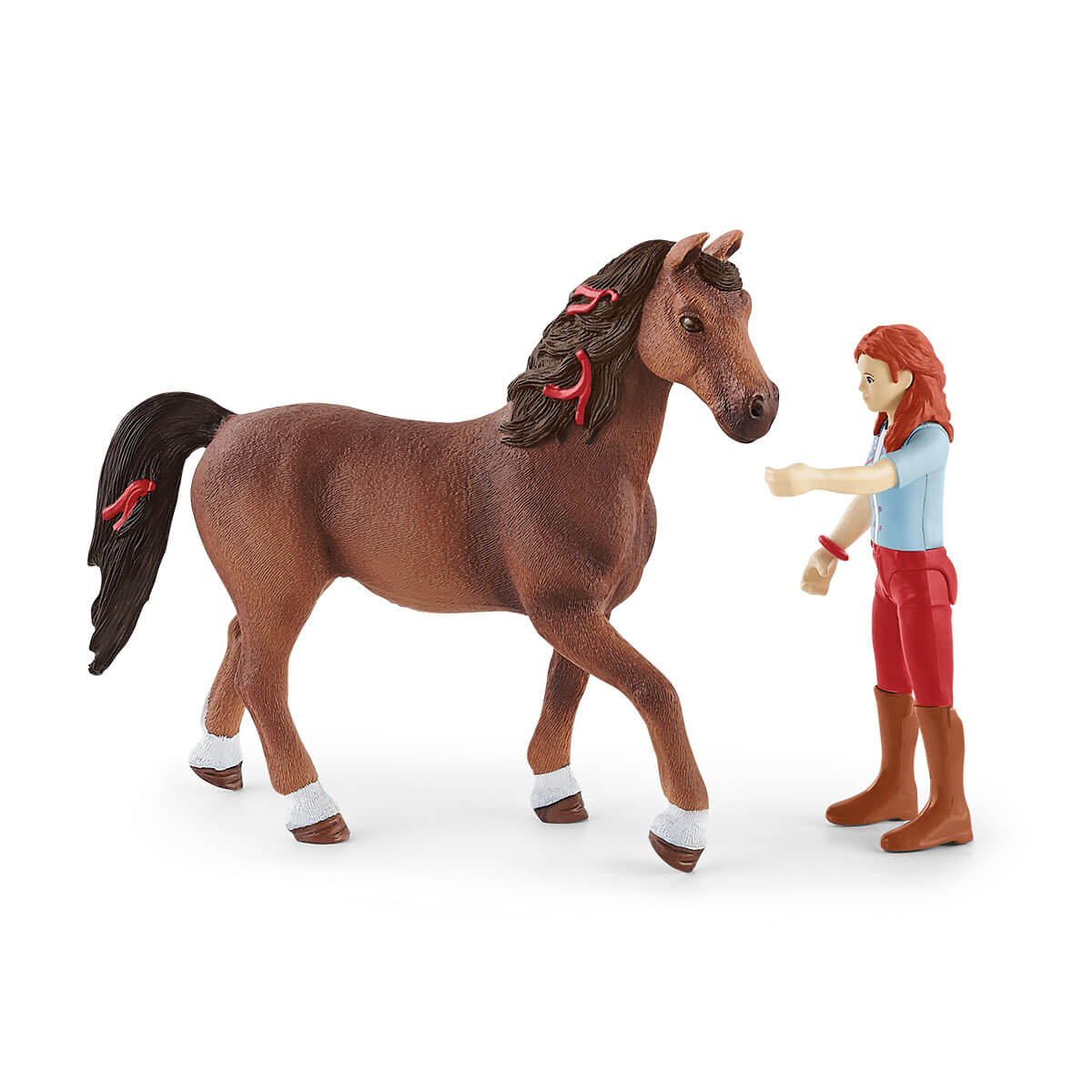 Schleich Horse Club Hannah & Cayenne Bambola con Cavallo