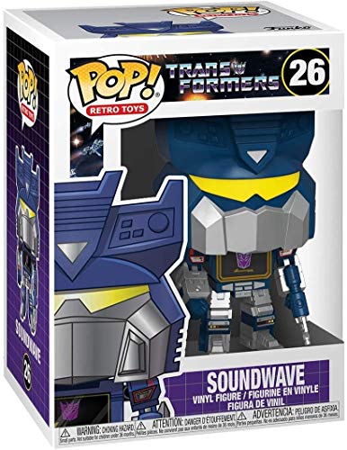 Transformers Soundwave Funko Pop vinile 9,5 cm Retro