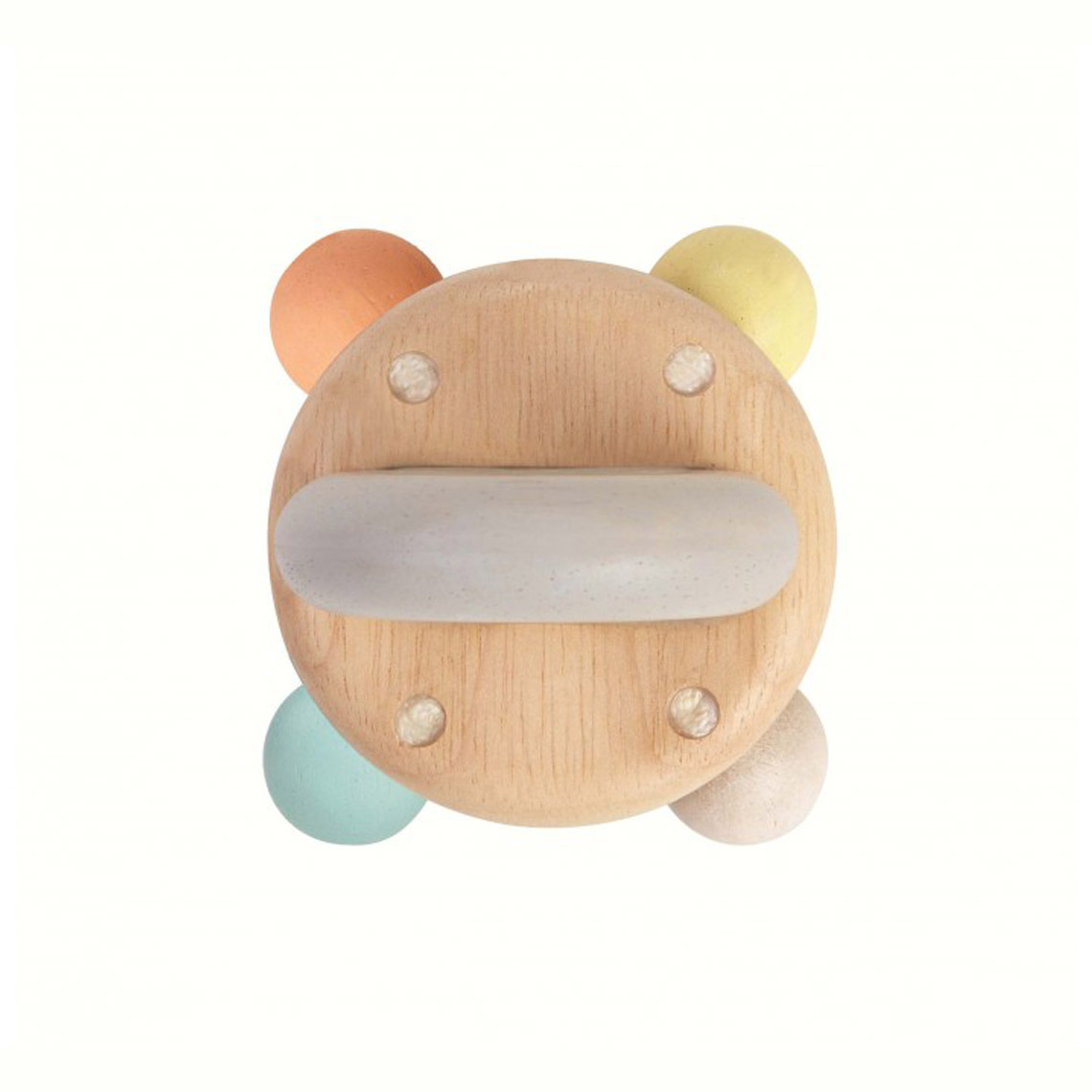 Kreativa Wooden Rattles Rattle Bell sonaglio legno campanella
