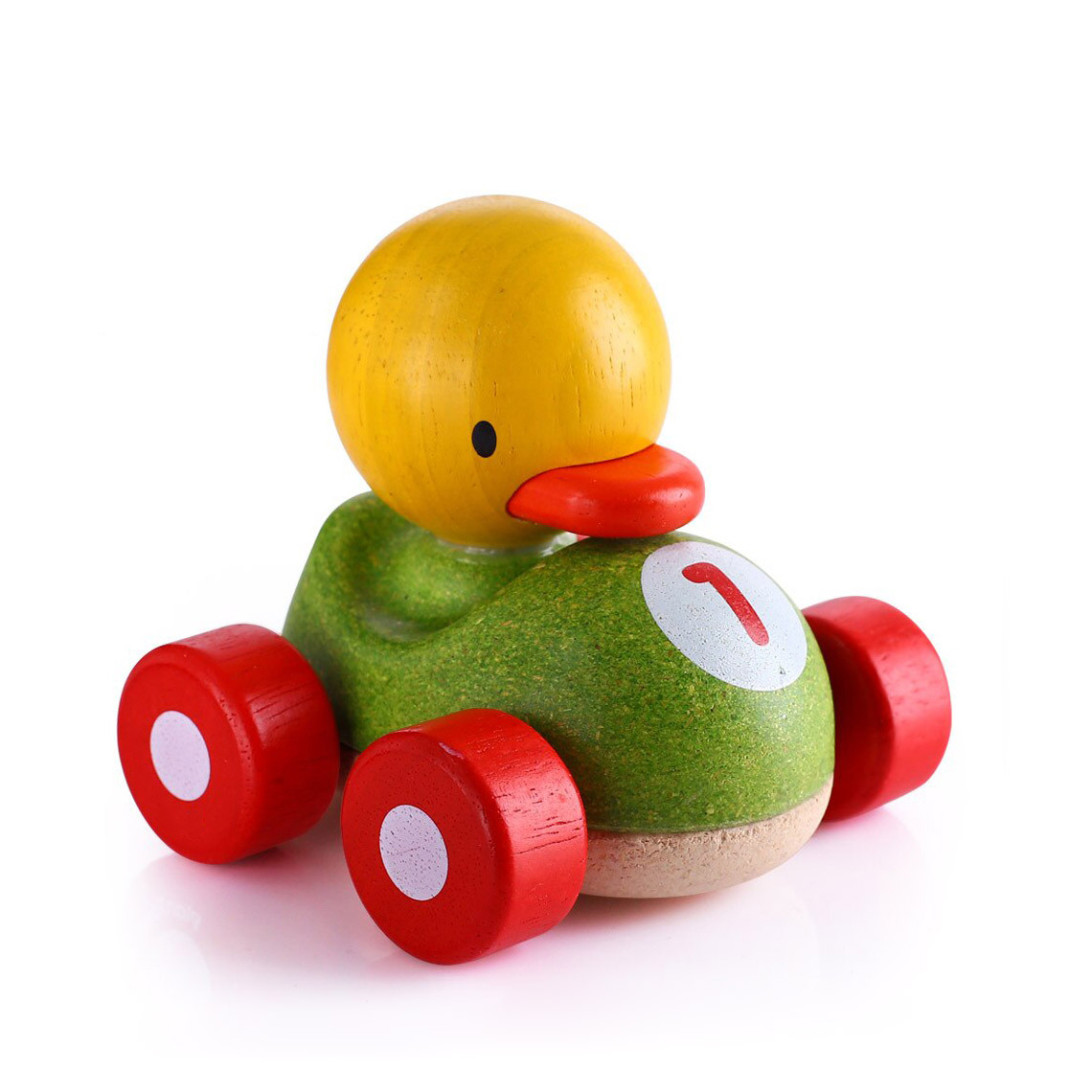 Kreativa Racers Pull-Alongs Duck Racer macchinina legno papera