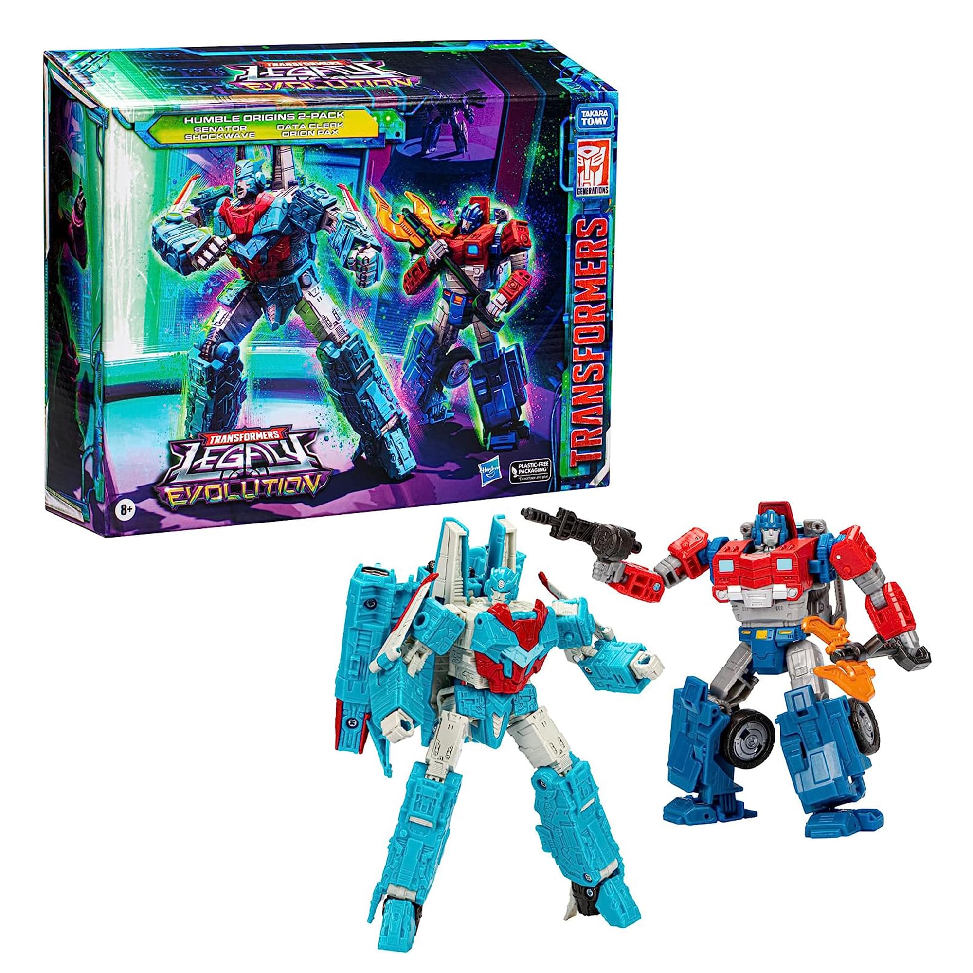 Transformers Legacy Rise of Tyranny Megatron Ratbat 17,5 cm 2 pz
