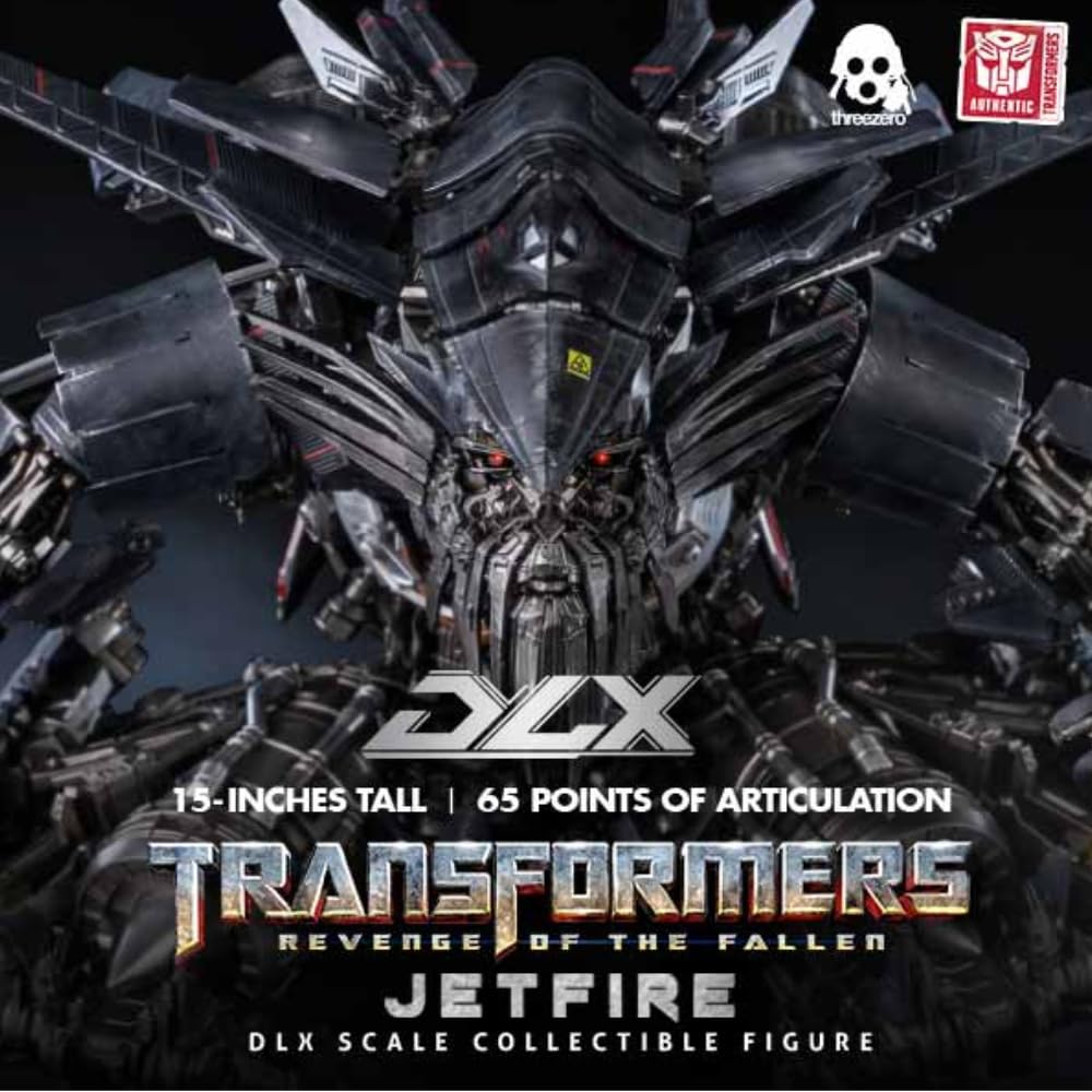 Transformers DLX Jetfire action figure 38 cm con LED