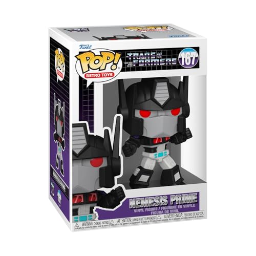Funko POP Transformers Nemesis Prime vinile 9,5 cm da collezione