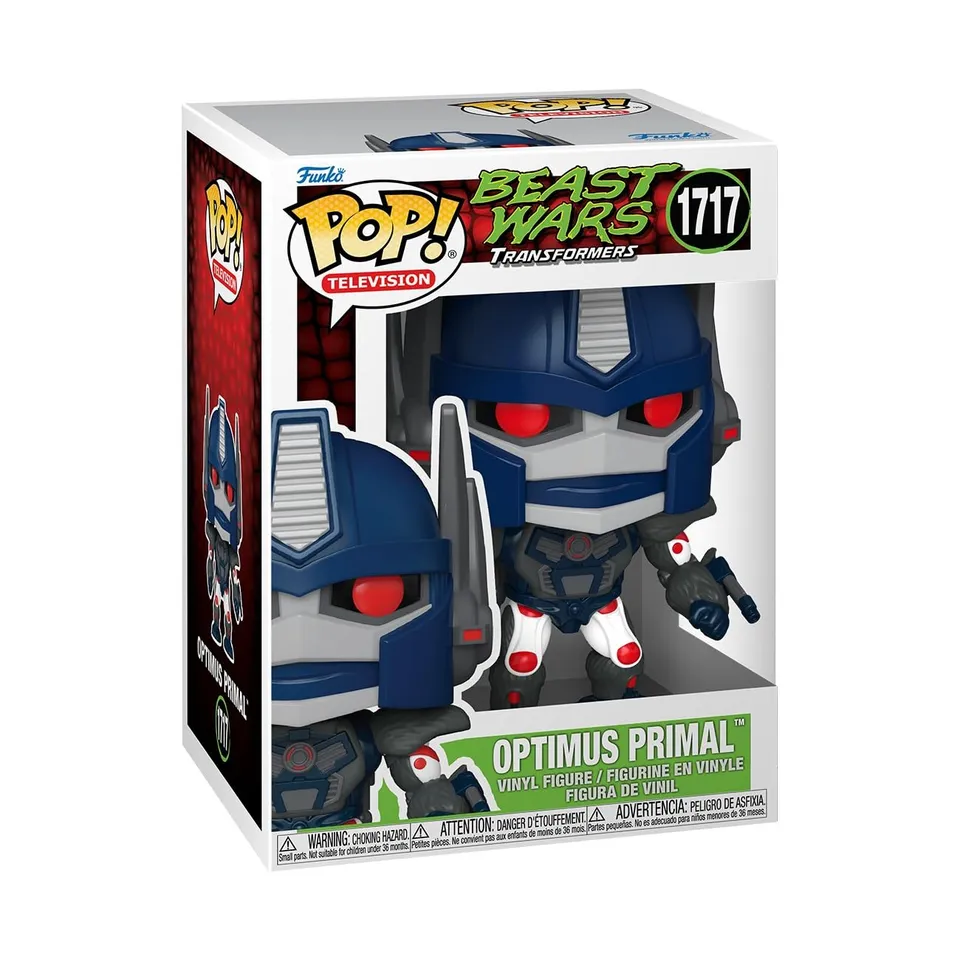 Funko POP TV Transformers Optimus Primal Classic statuetta vinile