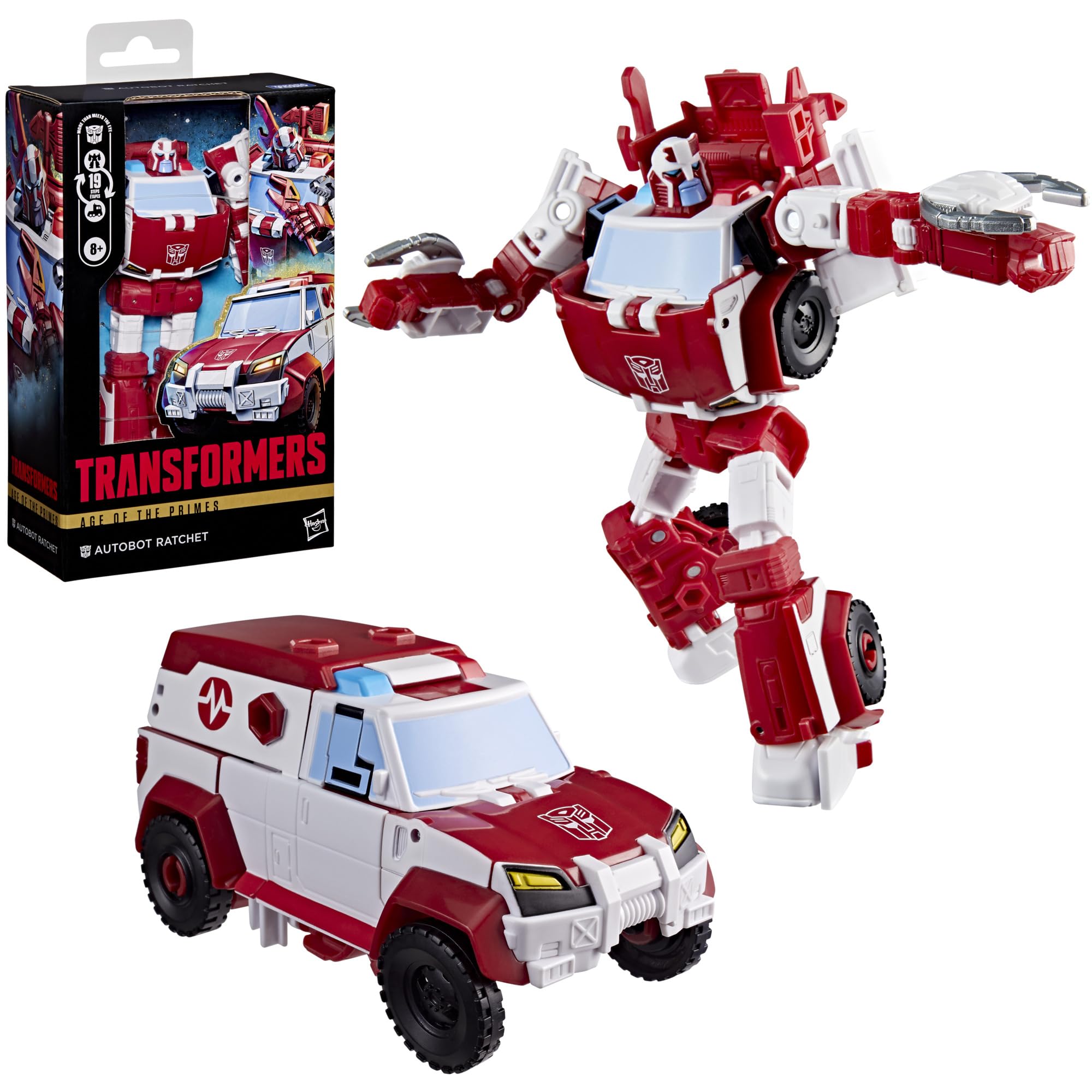 Transformers Age of the Prime Ratchet action figure 14,5 cm