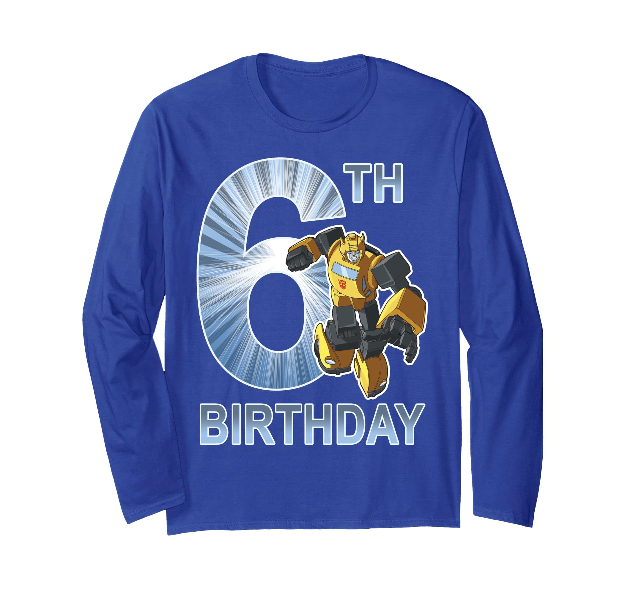 Transformers 6th Birthday maglia a manica lunga grafica