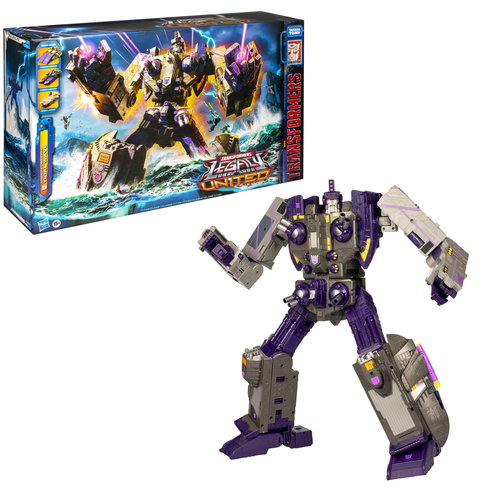 Transformers Legacy Tidal Wave Titan action figure 48,3 cm Armada