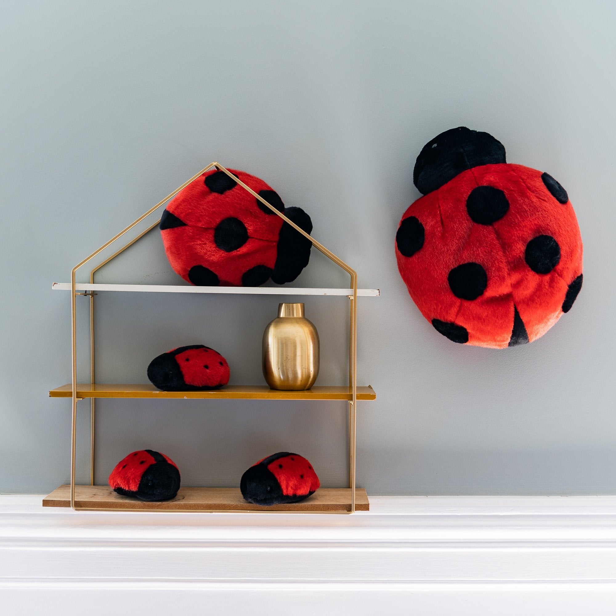 La Pelucherie Countryside Coccinella Lily peluche 40cm