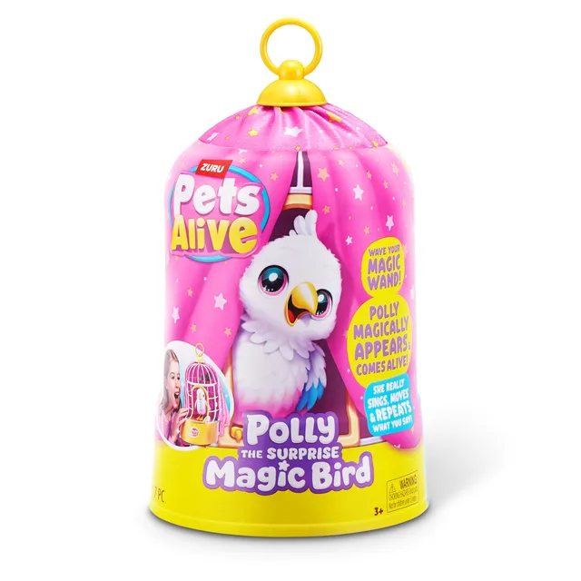 Pets Alive Polly Magic Bird peluche elettronico che parla
