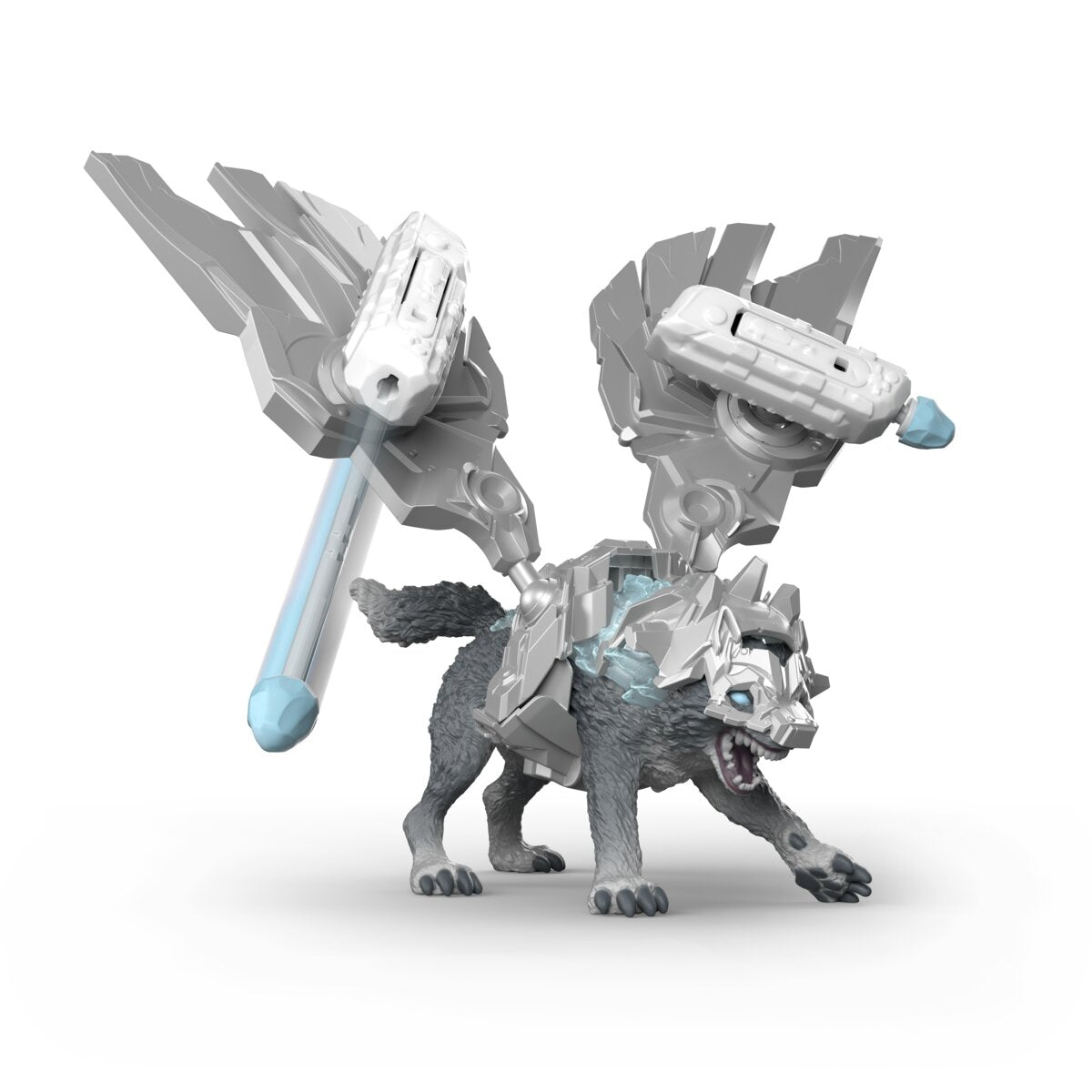Schleich Eldrador Lupo di Ghiaccio action figure set 14 pezzi