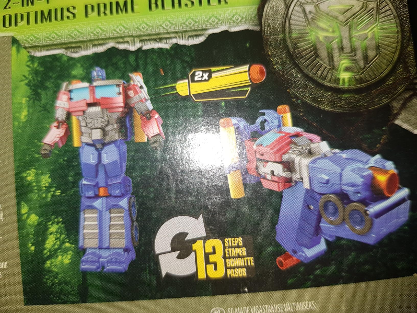 Transformers Costumes Blaster Optimus Prime 2 in 1 17,5 cm Nerf