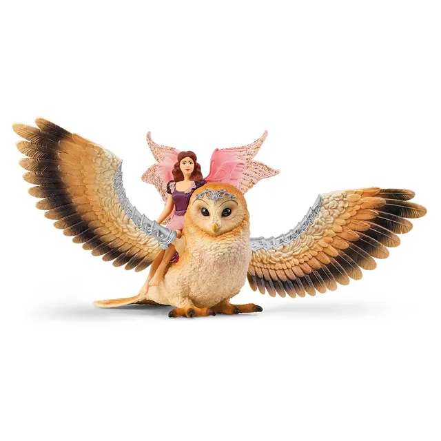 Schleich Bayala Fata Glam-Owl Set 2 Pezzi Action Figure