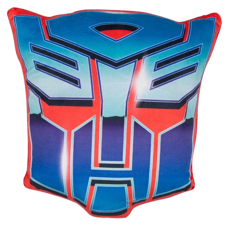 Transformers Cuscino logo 33x33 cm in poliestere stampato