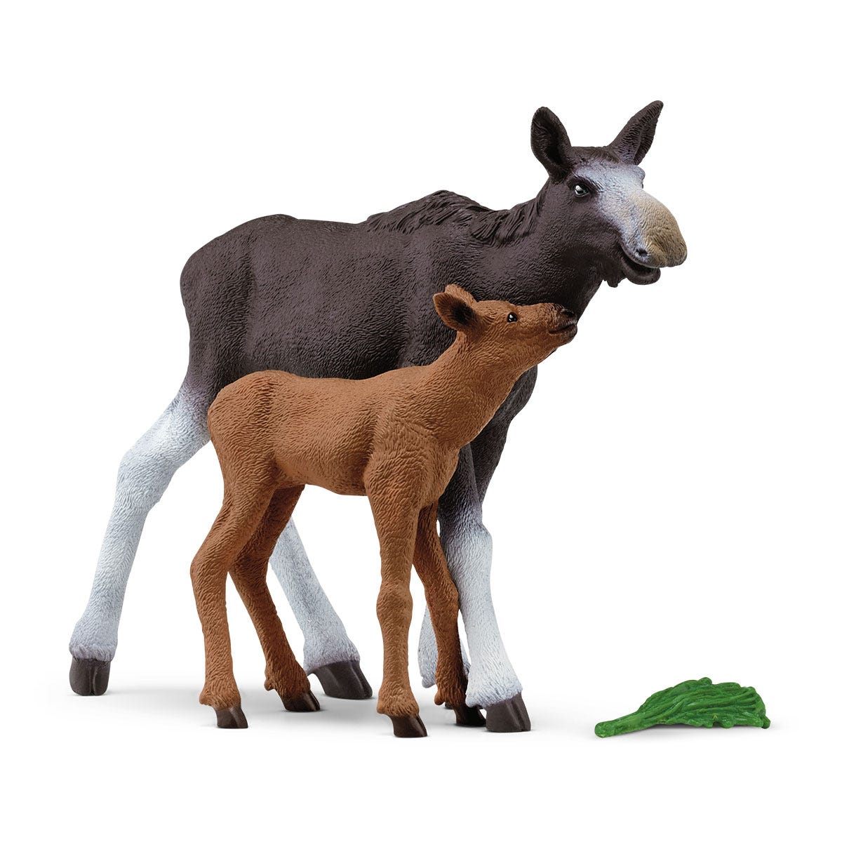 Schleich Wild Life Femmina alce cucciolo 42629 figura