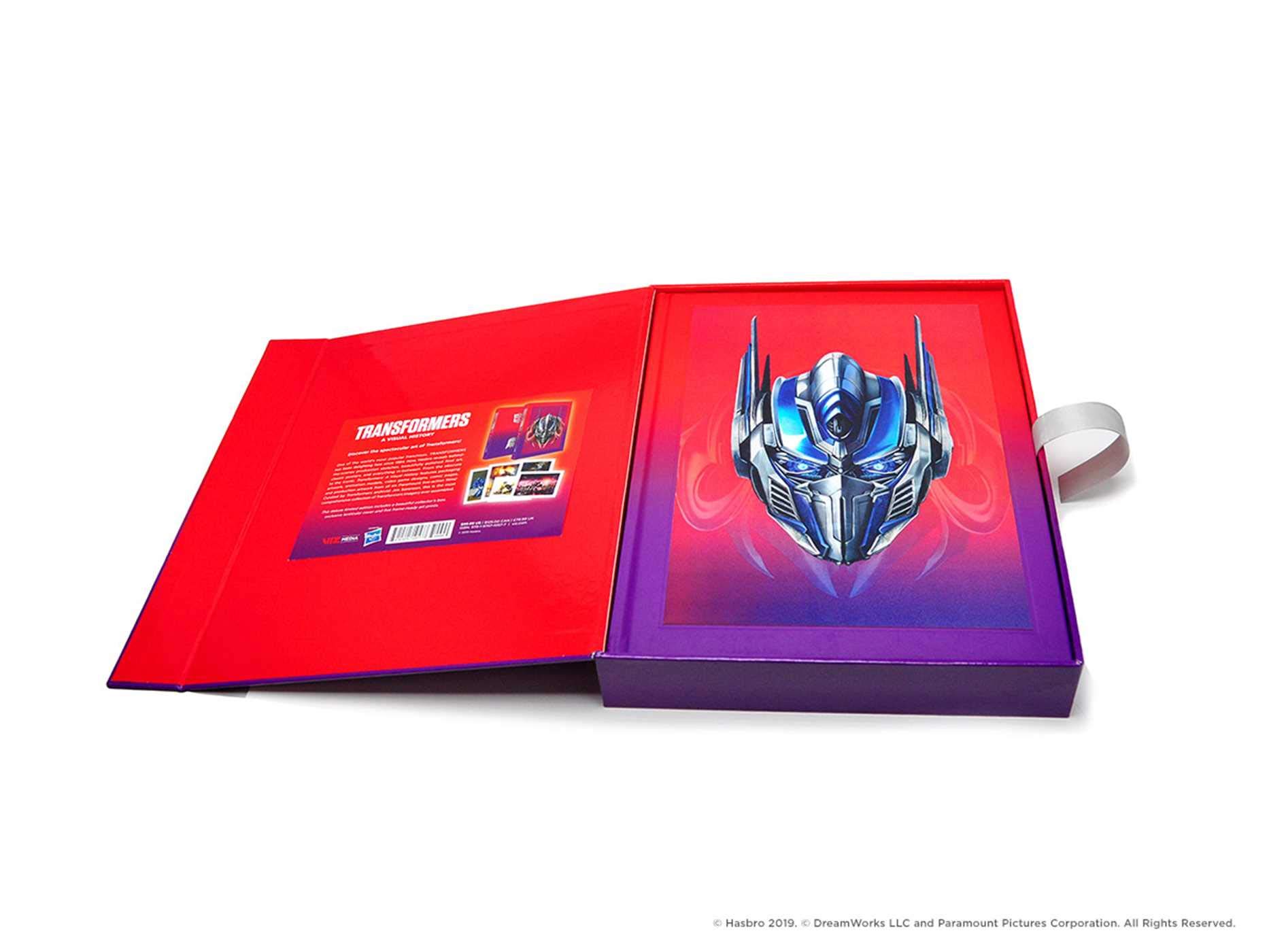 Transformers A Visual History libro illustrato storia