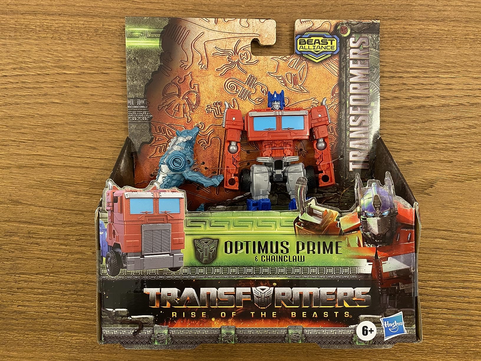 Transformers Rise of the Beasts Weaponizers Optimus Prime Chainclaw pack 2pz