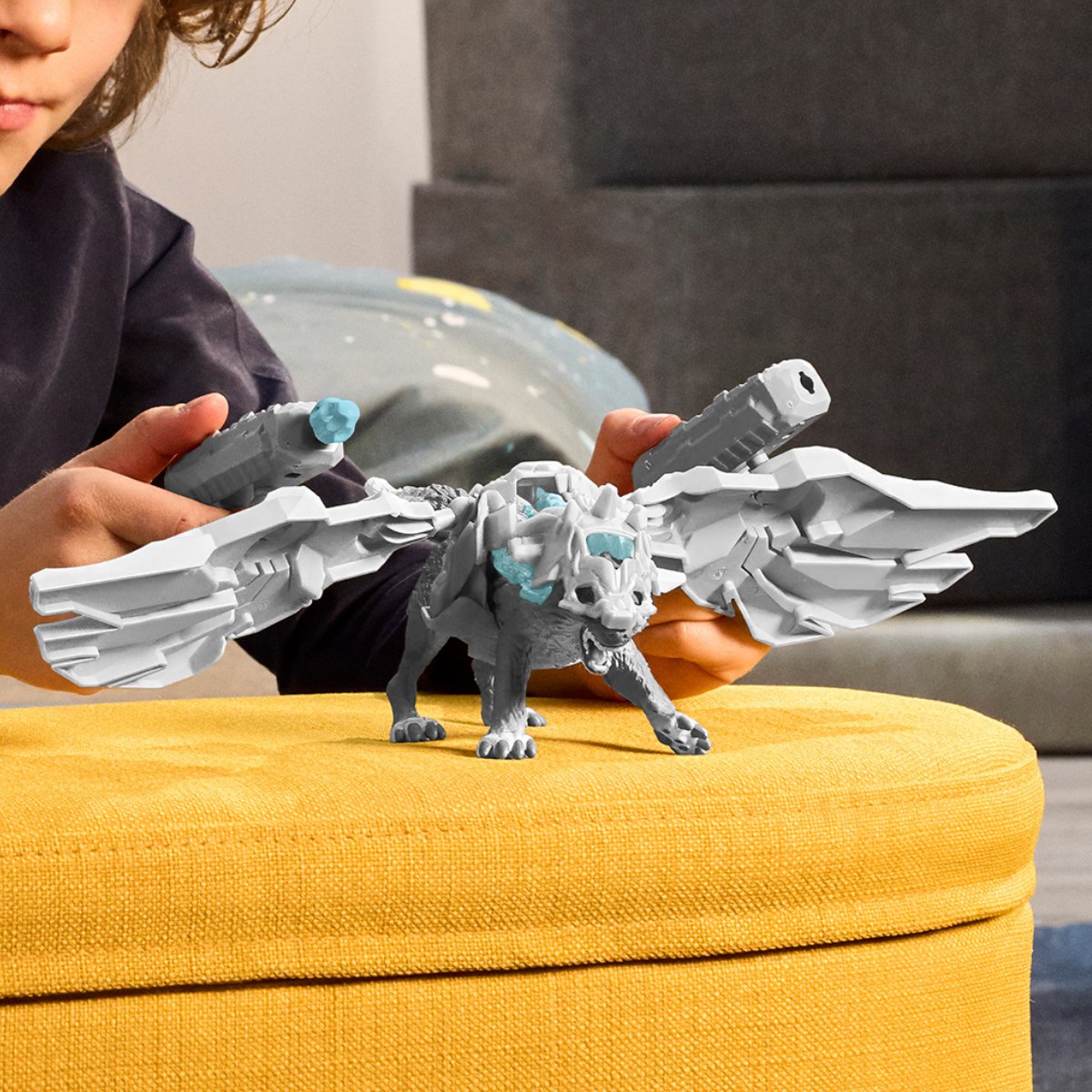 Schleich Eldrador Lupo di Ghiaccio action figure set 14 pezzi