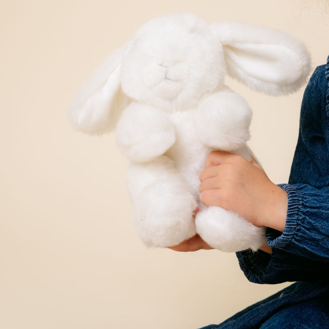 La Pelucherie Rabbits Coniglio Ernest peluche 30cm bianco