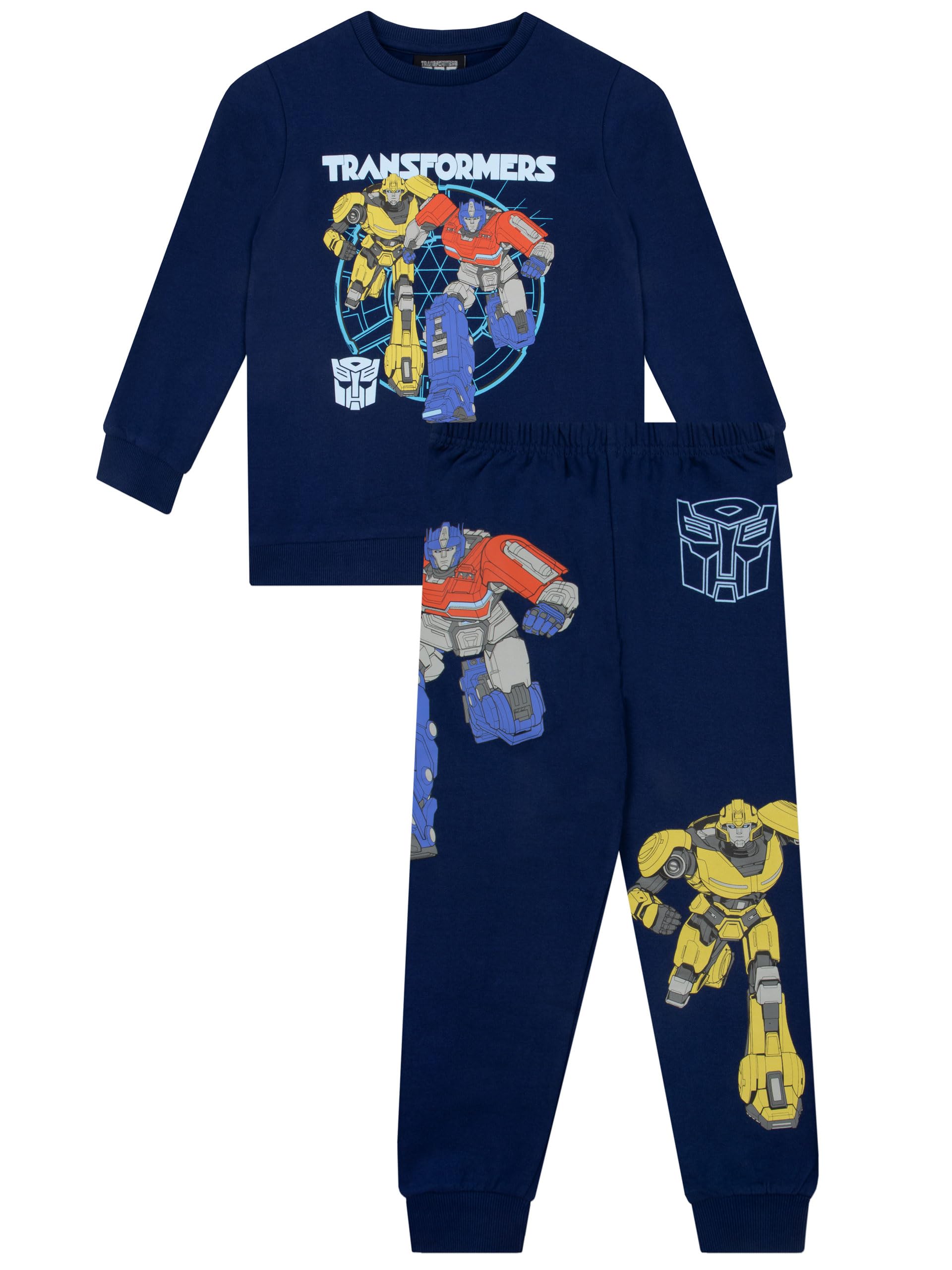 Transformers Tuta bambino Optimus Prime felpa e pantaloni 3-4 anni