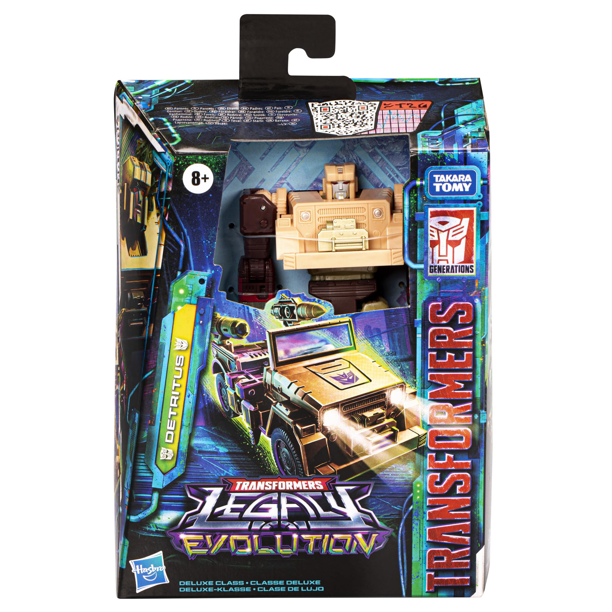 Transformers Legacy Detritus action figure Deluxe 14 cm