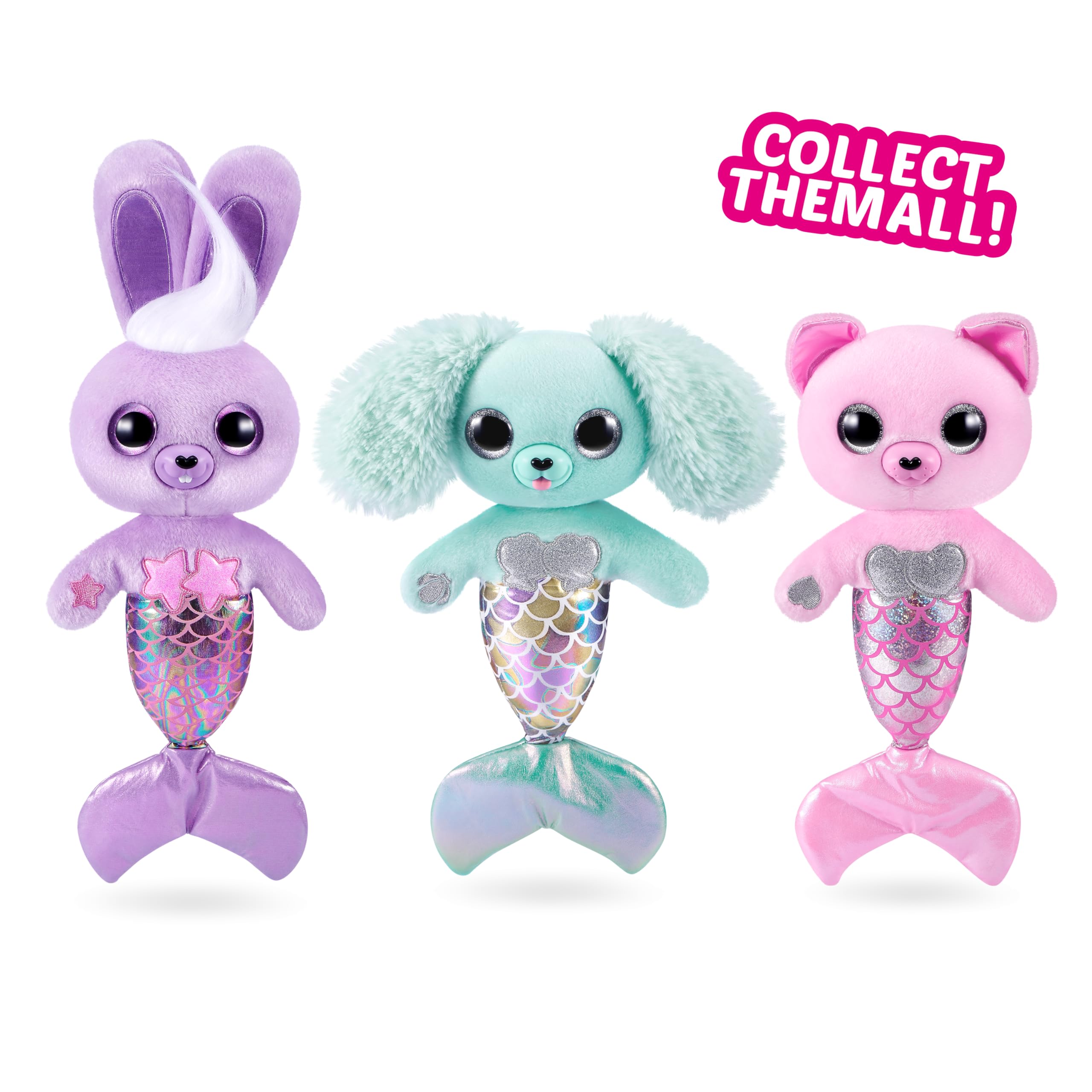 Pets Alive Furmaids peluche sirena interattiva Gattino Rosa Pink