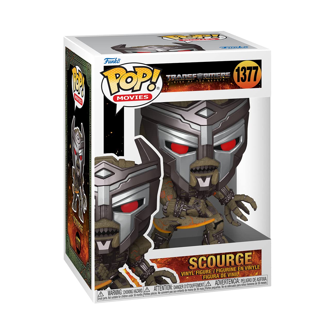 Funko POP Transformers Scourge figure vinile Rise of Beasts