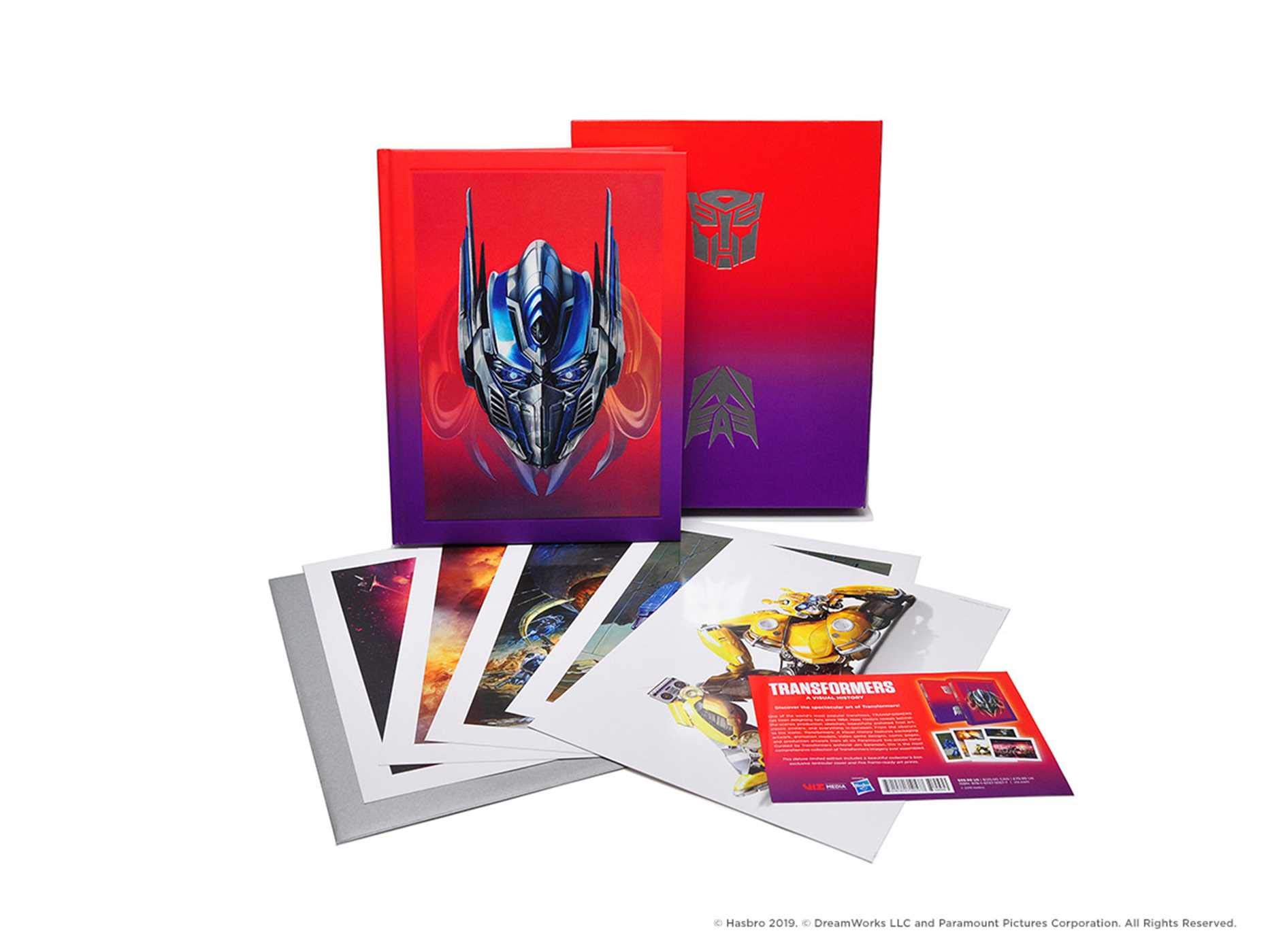 Transformers A Visual History libro illustrato storia