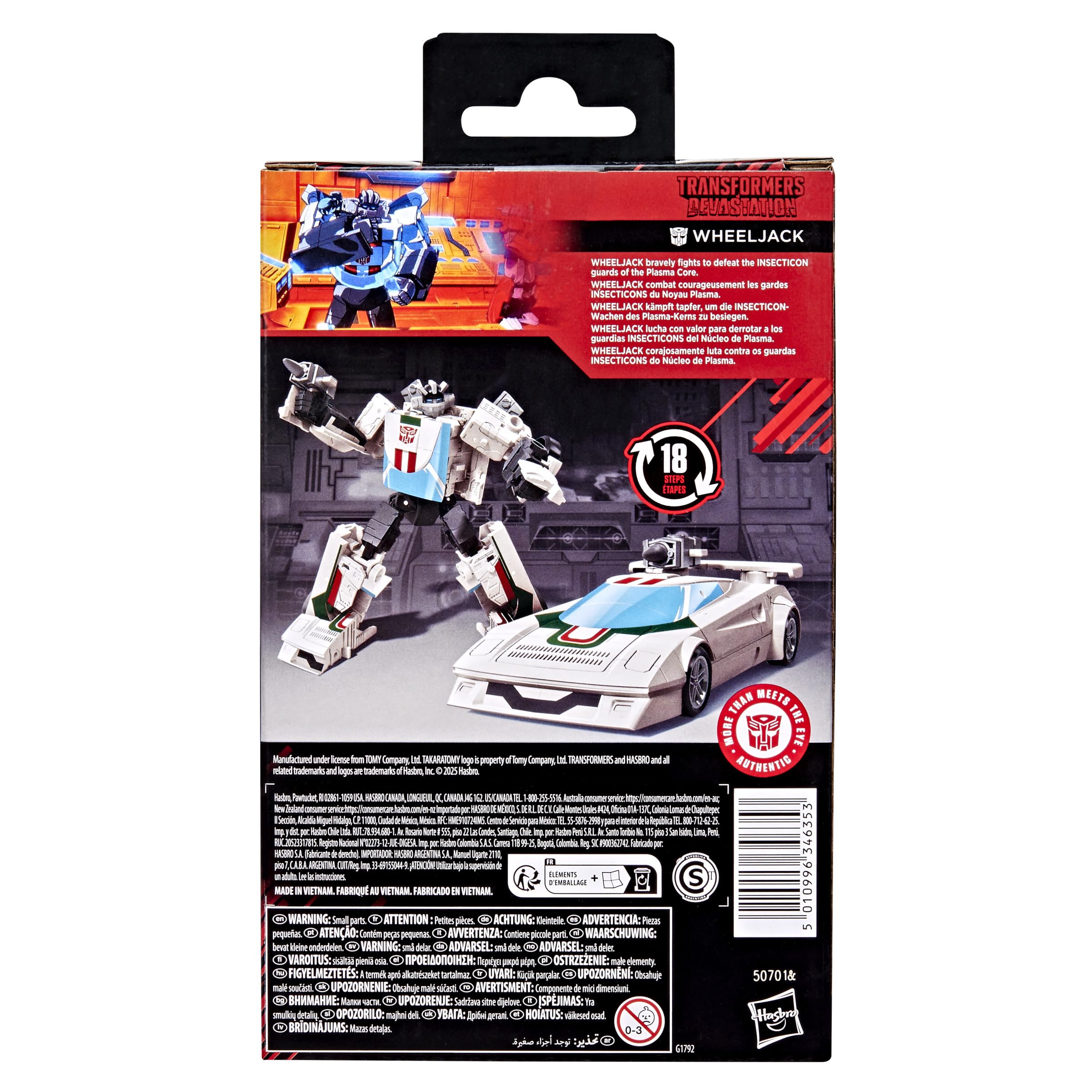 Transformers Studio Series Wheeljack Devastation action figure 11 cm