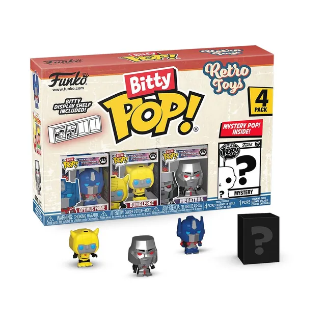 Funko Bitty POP Transformers Optimus Prime Mini Figure 4 pack