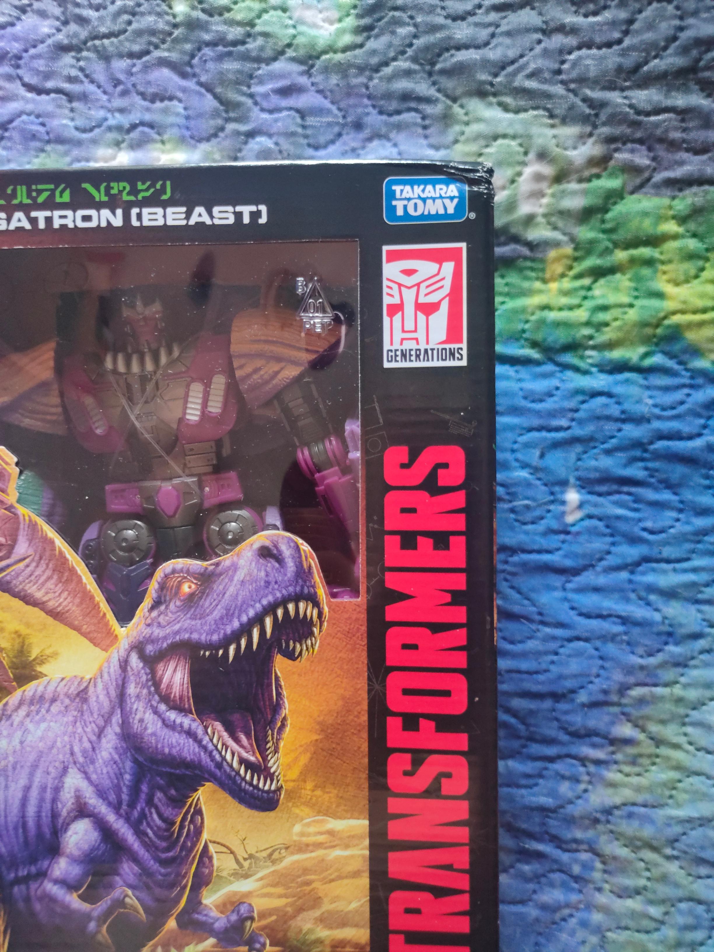 Transformers Kingdom WFC-K10 Megatron action figure 19 cm T-Rex