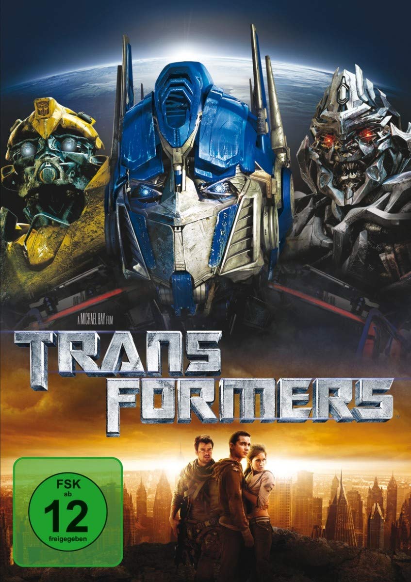 Transformers Movies Film Kinofilm DVD edizione tedesca