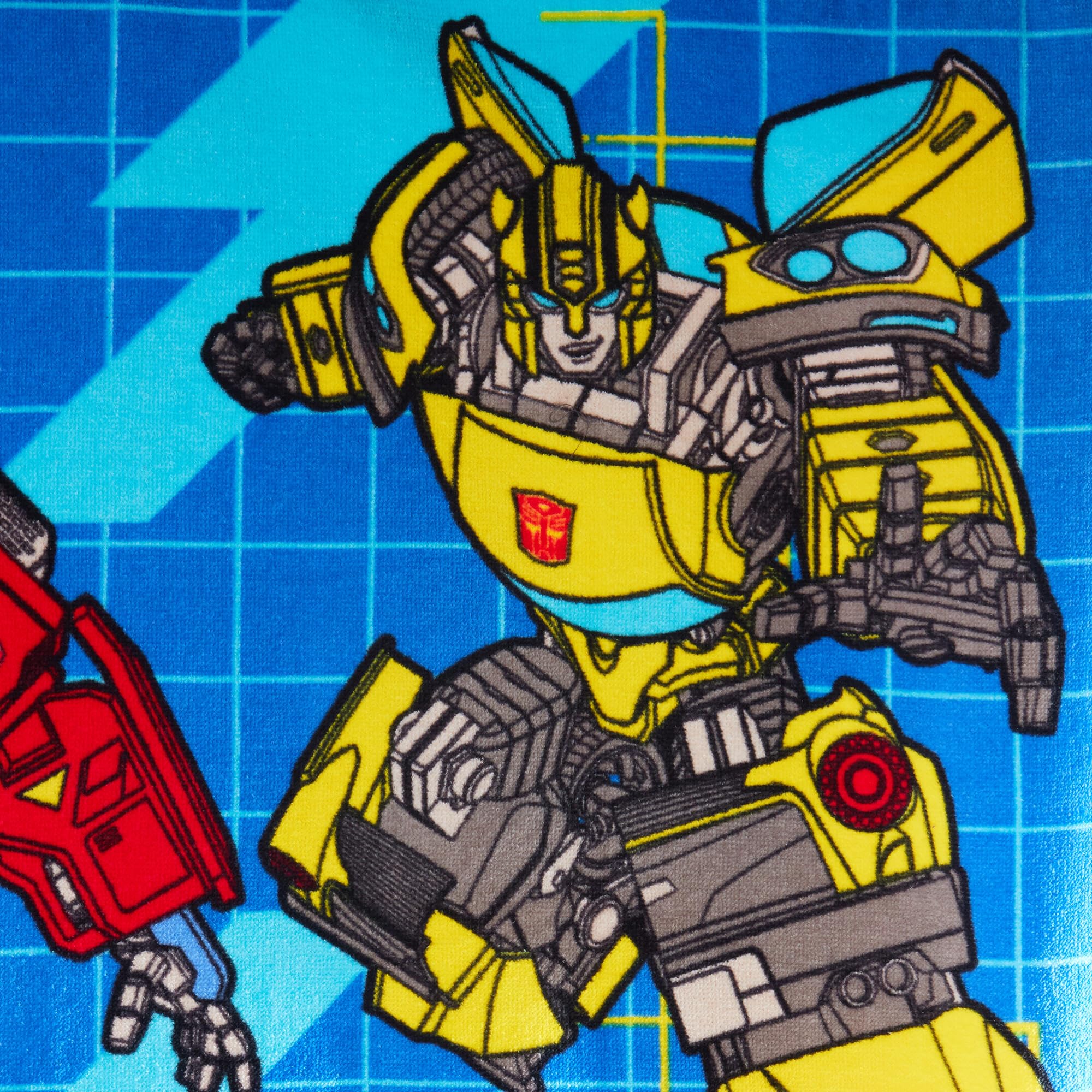 Transformers poncho mare bambino cotone Bumblebee