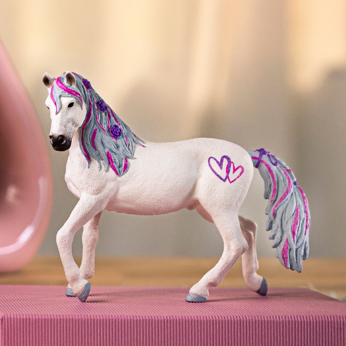 Schleich Horse Club 72285 Stallone Paso Fino LOVE Edition cavallo