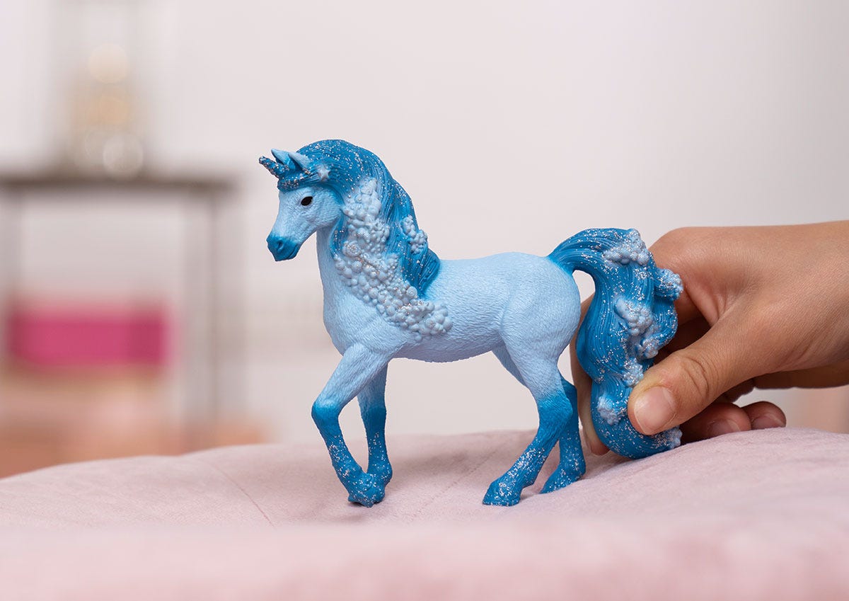 Schleich Bayala Giumenta Unicorno Marino Elementa 70757 Action Figure