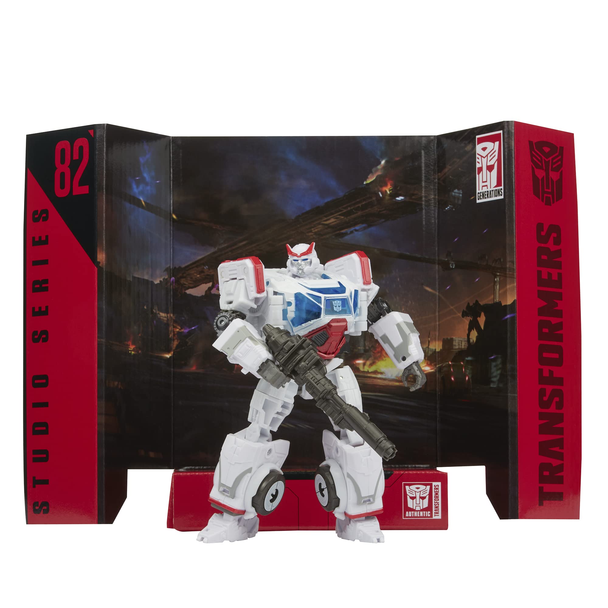 Transformers Studio Series 82 Ratchet Deluxe action figure 11 cm veicolo