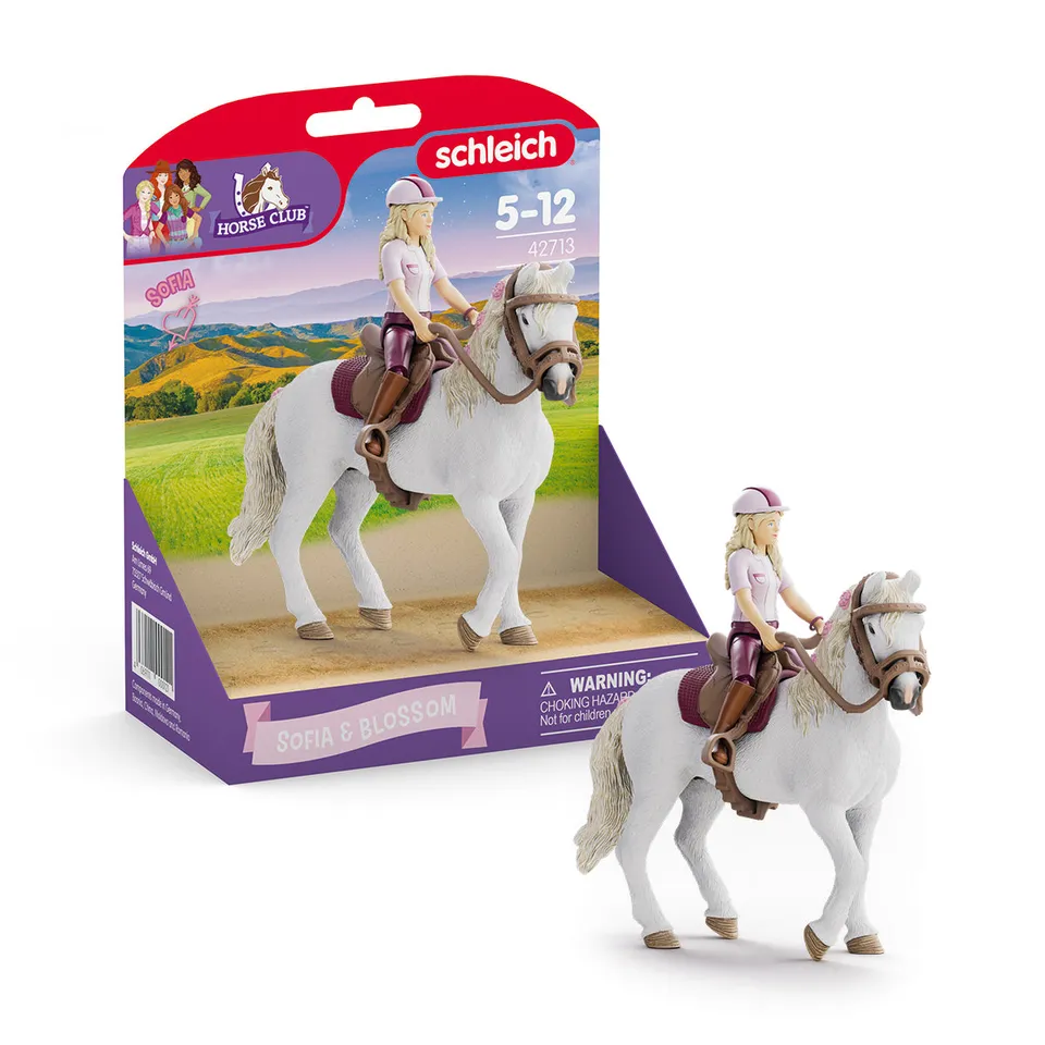 Schleich Horse Club Sofia & Blossom cavallo giocattolo con fantina