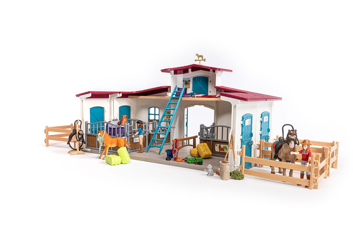 Schleich HORSE CLUB Maneggio 42567 set scuderia cavalli