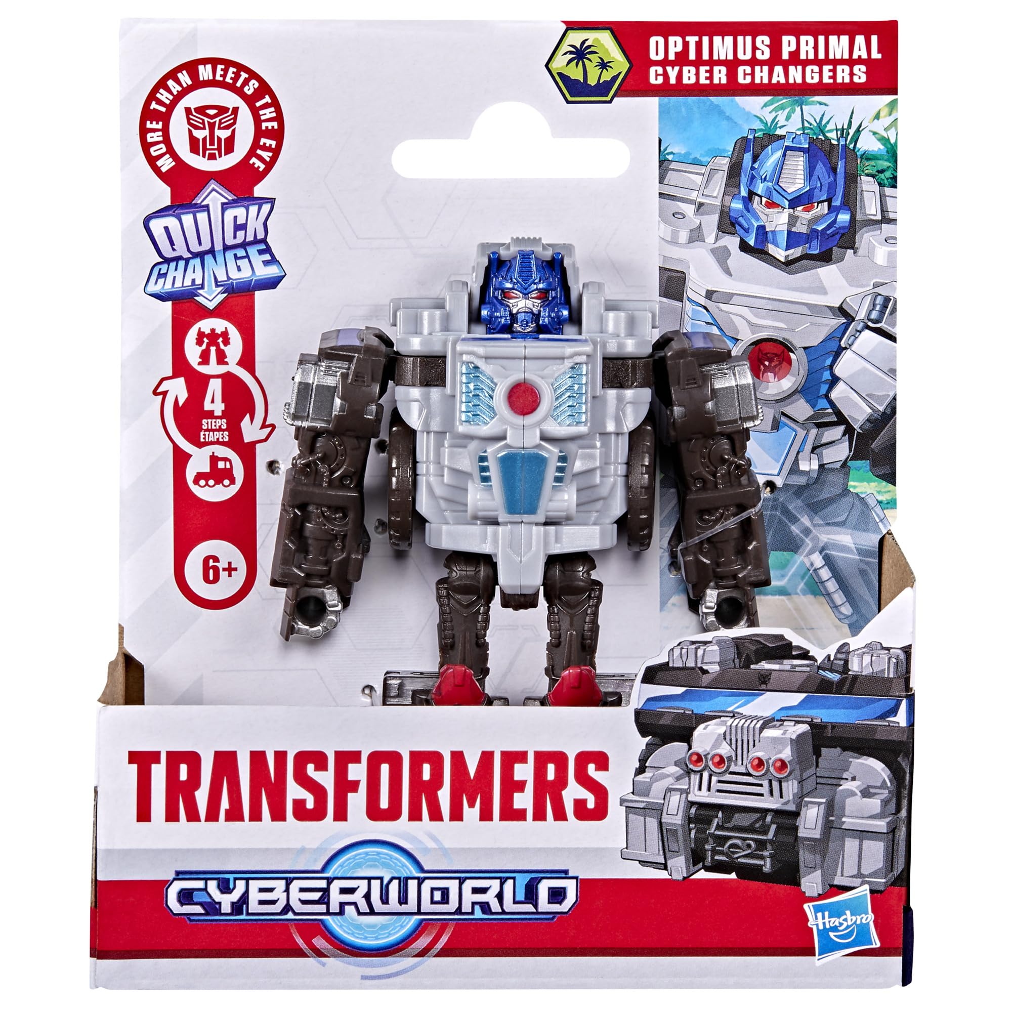 Transformers Generations Cyberworld Optimus Primal 10 cm Camion