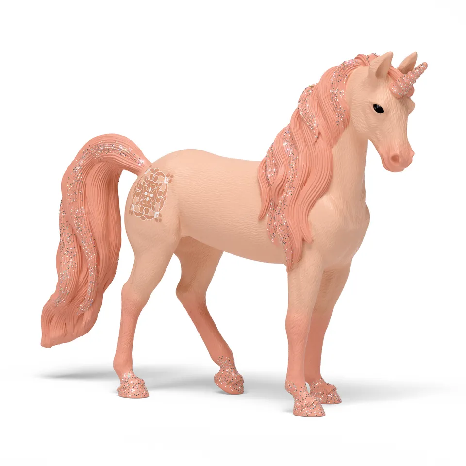 Schleich Bayala Unicorn Mare Peach Action Figure Pesca