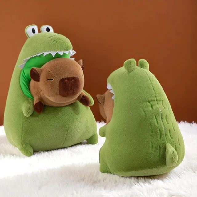 ToyalFriends Capybaras coccodrillo peluche 30 cm morbido