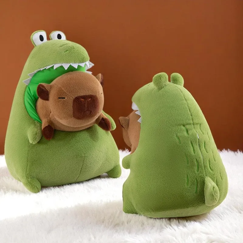 ToyalFriends Capybaras coccodrillo peluche 30 cm morbido