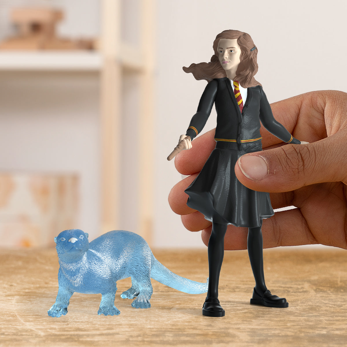 Schleich Harry Potter Hermione e Patronus action figure con lontra