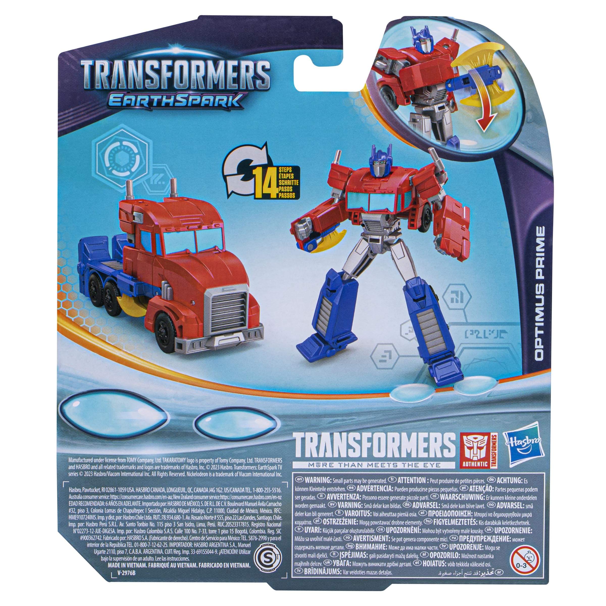 Transformers EarthSpark Optimus Prime action figure 12,5 cm