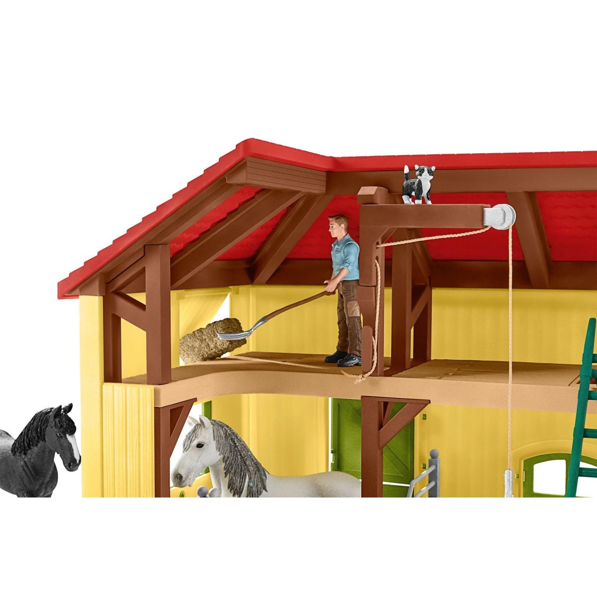 Schleich Horse Club Scuderia 42485 playset fattoria 7 animali